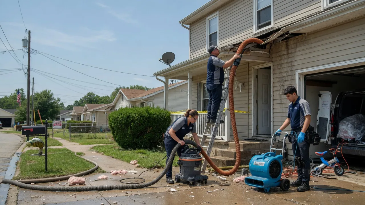 Water Damage Restoration in Keezletown, VA near me